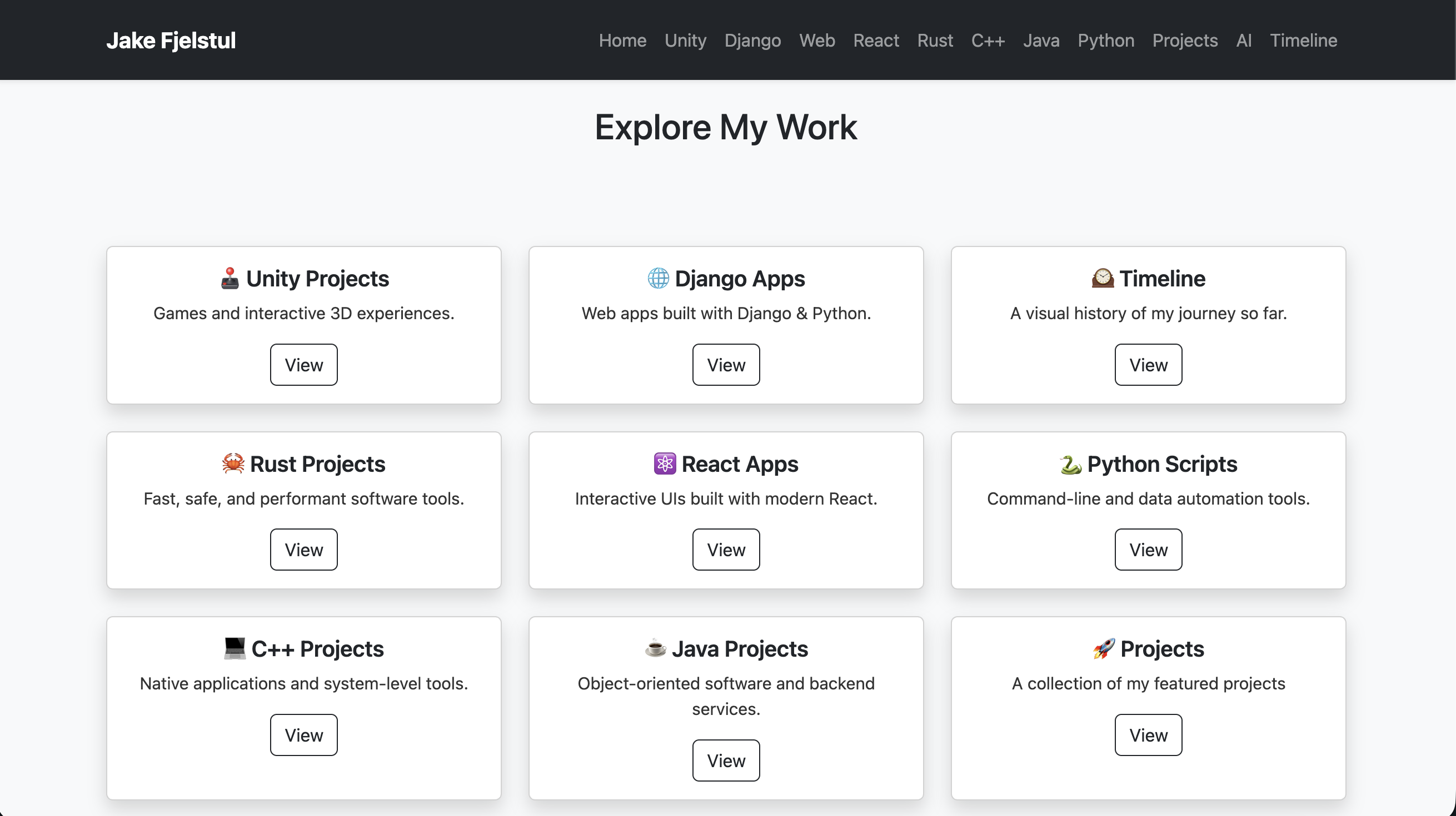 Portfolio Website