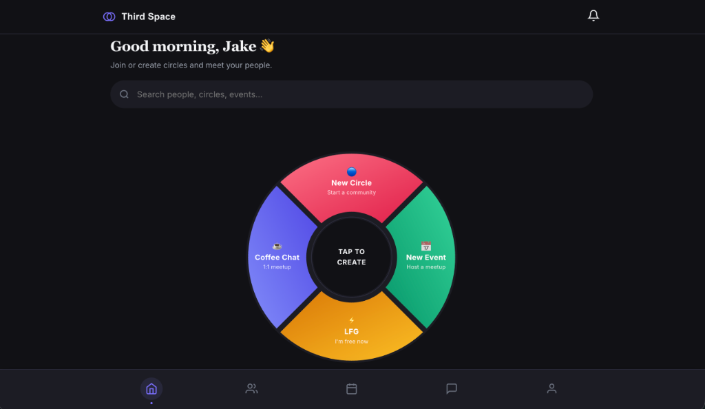 Third Space Dashboard
